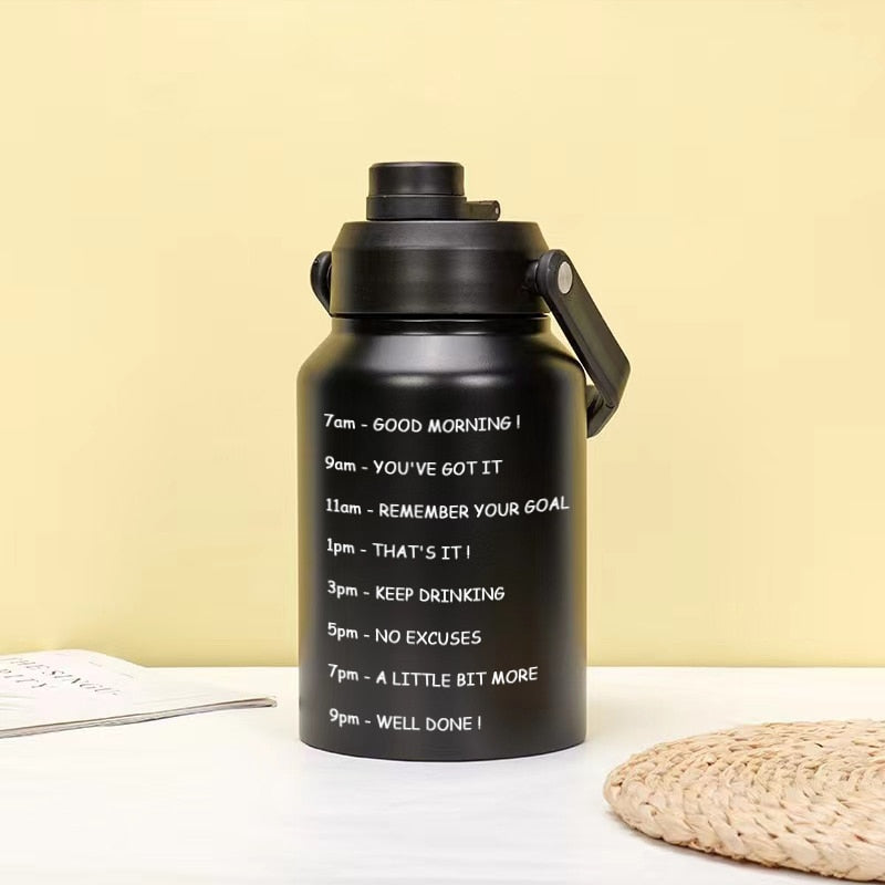 Insulated Black - The Half Gallon Challenge™ (2.2L)